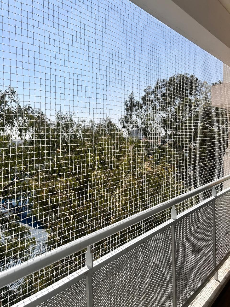 Professional balcony safety nets installation photo 4 in Keesara